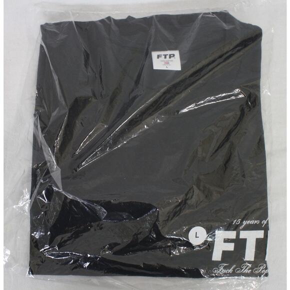 FTP 15 Year Anniversary Logo Tee Black Large NEW - Picture 1 of 2